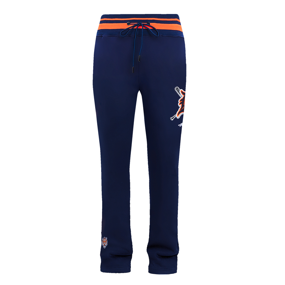 MLB DETROIT TIGERS MASH UP MEN'S RIB FLC SWEATPANT (MIDNIGHT NAVY/ORANGE/MIDNIGHT NAVY)