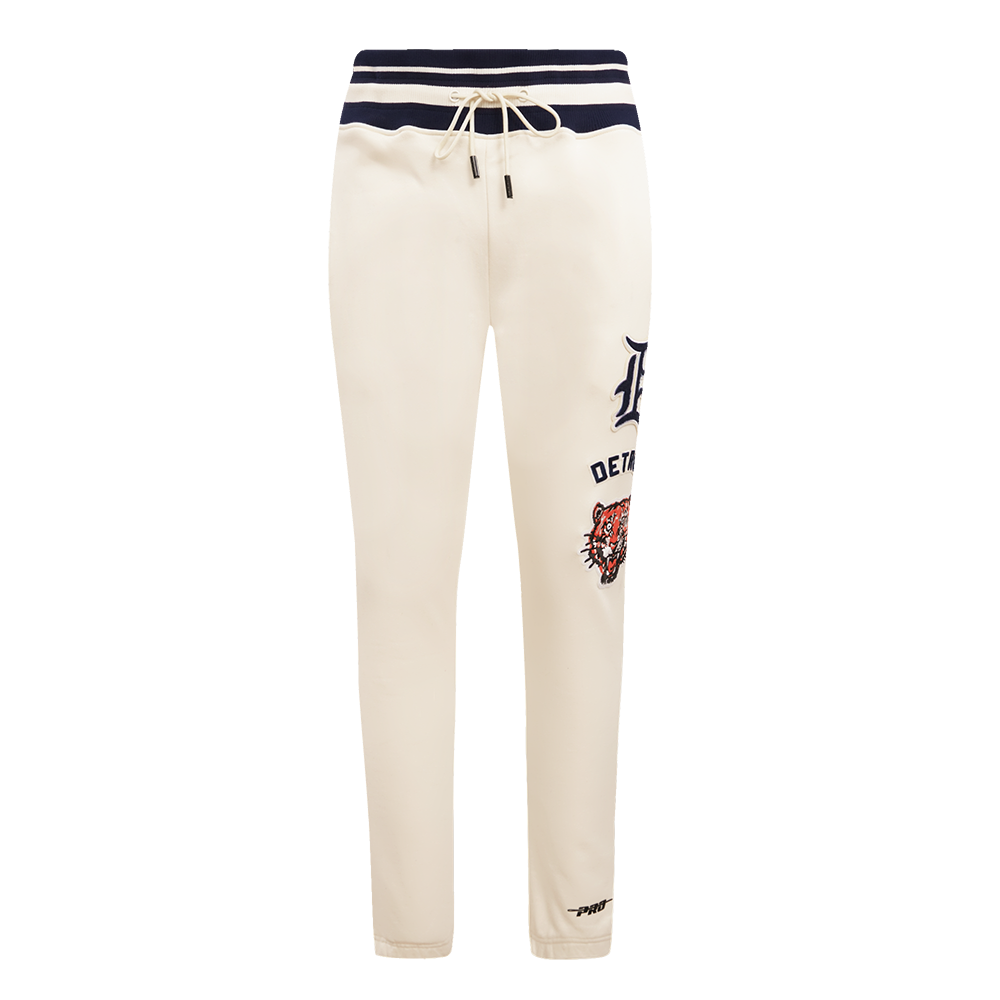 MLB DETROIT TIGERS RETRO CLASSIC MEN'S SWEATPANT (EGGSHELL/MIDNIGHT NAVY)