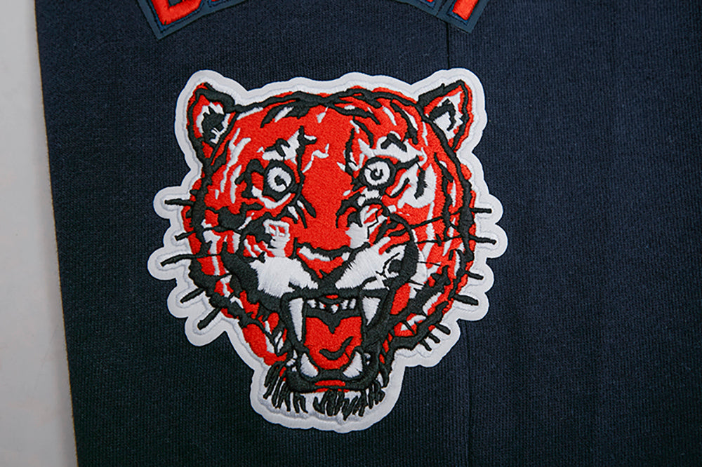 MLB DETROIT TIGERS RETRO CLASSIC PANTALON OUATÉ POUR HOMME (MARINE MINUIT/ORANGE/MINUIT)