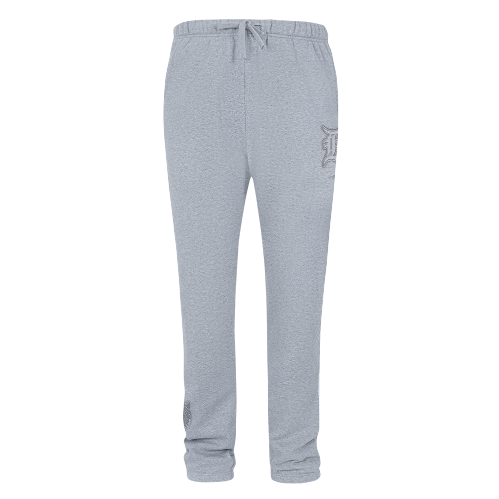 MLB DETROIT TIGERS NEUTRAL MEN'S  FLC SWEATPANT (DARK HEATHER GRAY)