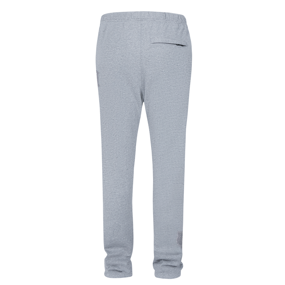 MLB DETROIT TIGERS NEUTRAL MEN'S  FLC SWEATPANT (DARK HEATHER GRAY)