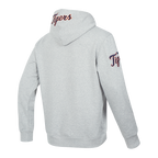 MLB DETROIT TIGERS OLD ENGLISH CHANDAIL À CAPUCHON EN MOLLETON POUR HOMME (GRIS CHINÉ)