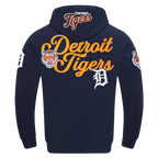 MLB DETROIT TIGERS SOUVENIR MEN'S FLC PO HOODIE (MIDNIGHT NAVY)