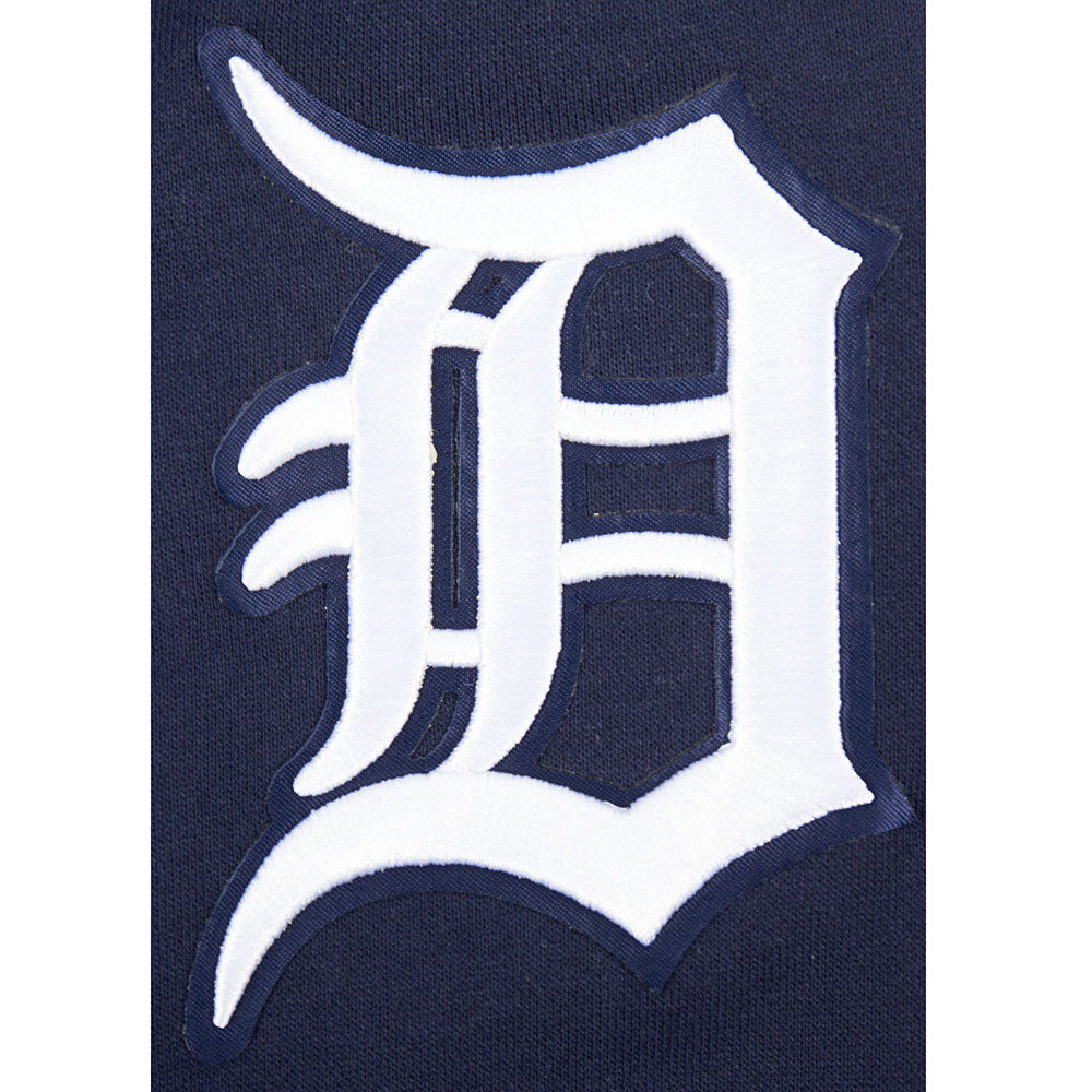 MLB DETROIT TIGERS SOUVENIR MEN'S FLC PO HOODIE (MIDNIGHT NAVY)