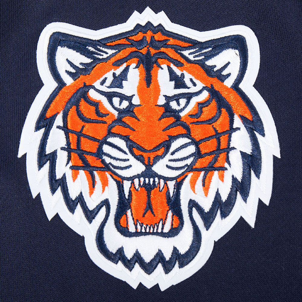 MLB DETROIT TIGERS SOUVENIR MEN'S FLC PO HOODIE (MIDNIGHT NAVY)