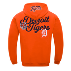 MLB DETROIT TIGERS SOUVENIR CHANDAIL À CAPUCHON EN MOLLETON POUR HOMME (ORANGE)