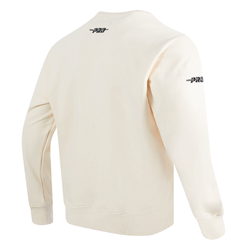 MLB DETROIT TIGERS REBEL ATHLETICS MEN'S CREWNECK (EGGSHELL)