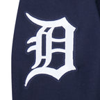 MLB DETROIT TIGERS CITY ARCH HAUT EN MOLLETON À GLISSIÈRE AU QUART POUR HOMME (MARINE MINUIT)