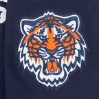 MLB DETROIT TIGERS CITY ARCH HAUT EN MOLLETON À GLISSIÈRE AU QUART POUR HOMME (MARINE MINUIT)