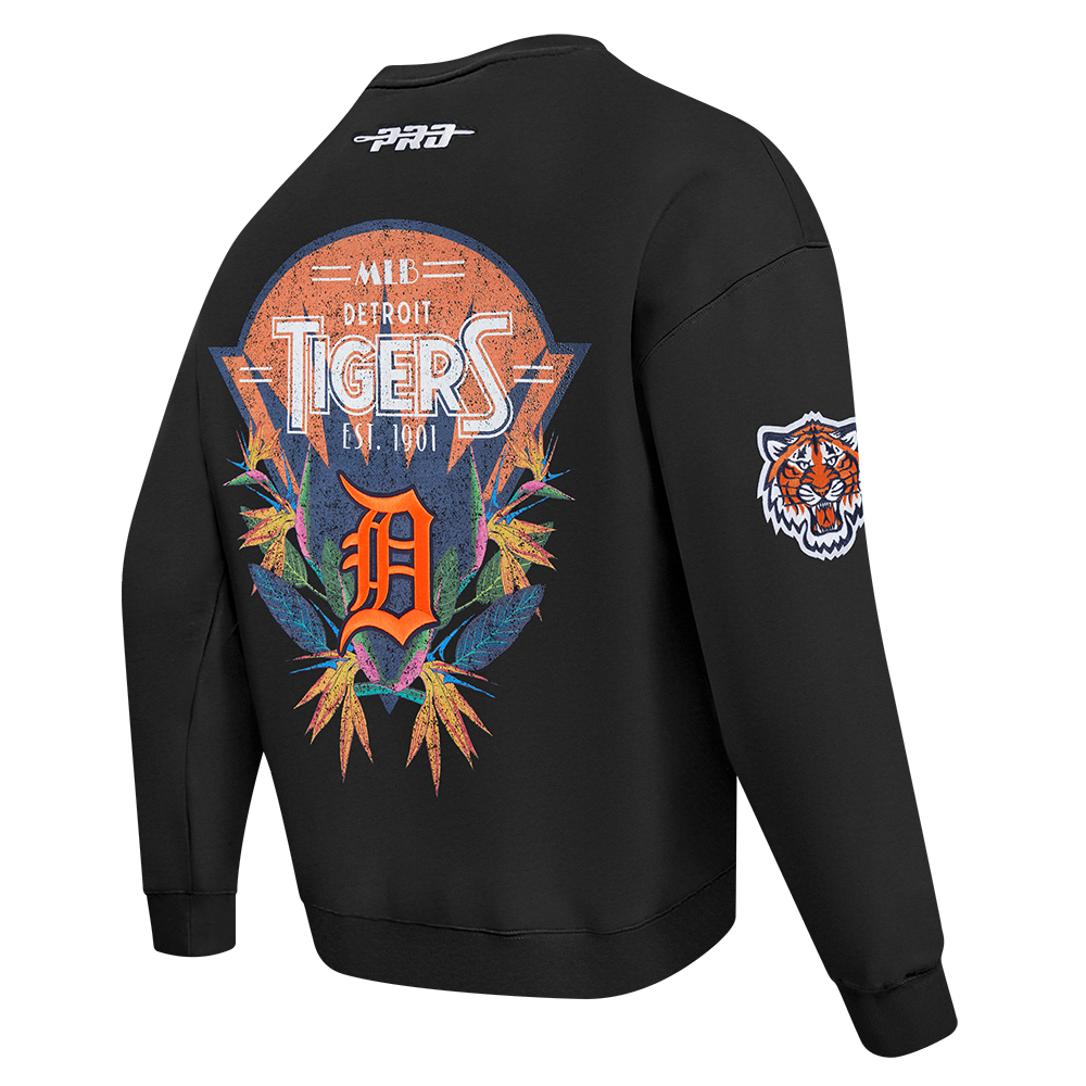MLB DETROIT TIGERS PARADISE CHANDAIL À COL ROND POUR HOMME (NOIR)