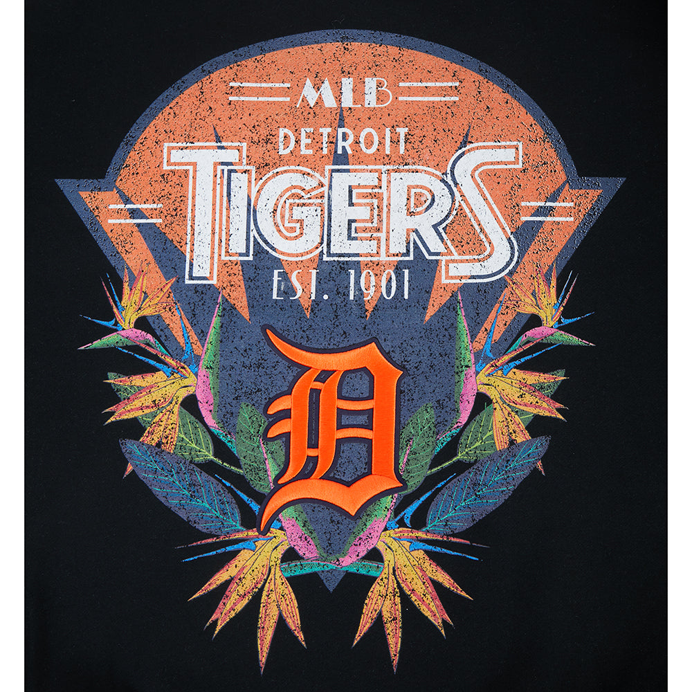 MLB DETROIT TIGERS PARADISE CHANDAIL À COL ROND POUR HOMME (NOIR)