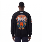 MLB DETROIT TIGERS PARADISE CHANDAIL À COL ROND POUR HOMME (NOIR)
