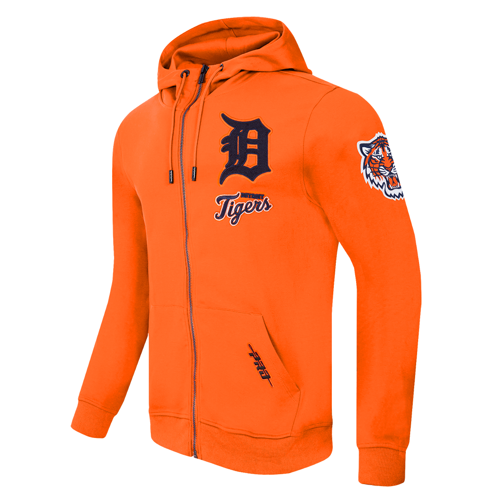MLB DETROIT TIGERS CLASSIC CHENILLE MEN'S SWEATSHIRT (ORANGE)
