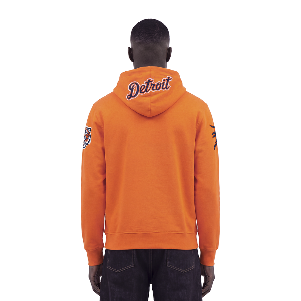 MLB DETROIT TIGERS CLASSIC CHENILLE MEN'S SWEATSHIRT (ORANGE)