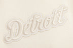 MLB DETROIT TIGERS NEUTRAL CHANDAIL À COL ROND EN MOLLETON À ÉPAULES TOMBANTES POUR HOMME (COQUILLE D'ŒUF)