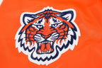 MLB DETROIT TIGERS BIG LOGO WORLD SERIES MEN'S SATIN JACKET (ORANGE)