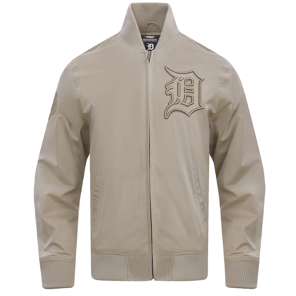 MLB DETROIT TIGERS NEUTRAL BLOUSON EN SERGÉ POUR HOMME (TAUPE)