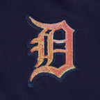 MLB DETROIT TIGERS GAME DAY CLASSICS WOMEN'S SINGLE JERSEY BABY DOLL TOP (MIDNIGHT NAVY)