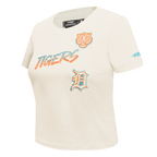 MLB DETROIT TIGERS HIGH IMPACT HAUT BABY DOLL POUR FEMME (COQUILLE D'ŒUF)