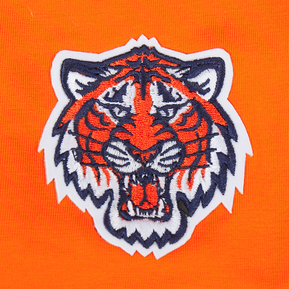 MLB DETROIT TIGERS CLASSIC CHENILLE WOMEN'S SJ BOXY TOP (ORANGE)