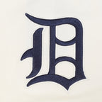 MLB DETROIT TIGERS RETRO CLASSICS HAUT À BORDURES CONTRASTANTES POUR FEMME (COQUILLE D'ŒUF/MARINE MINUIT)
