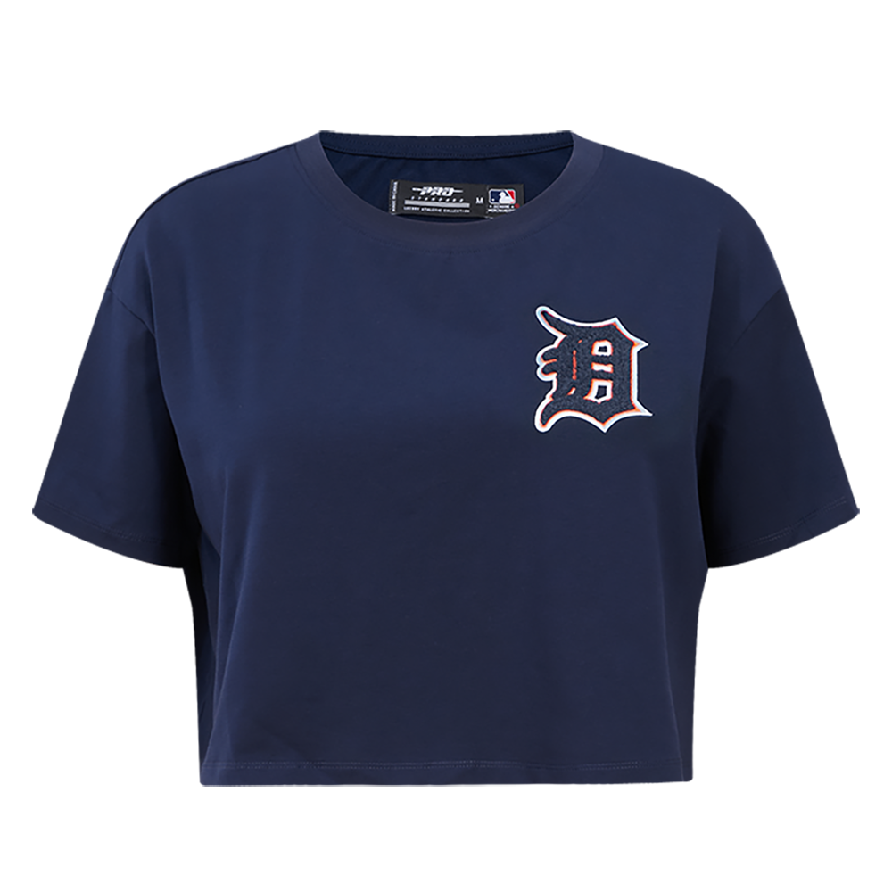 MLB DETROIT TIGERS CLASSIC HAUT À COUPE CARRÉE POUR FEMME (MARINE MINUIT)