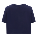 MLB DETROIT TIGERS HAUT MASHUP À COUPE CARRÉE POUR FEMME (MARINE MINUIT)