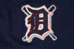 MLB DETROIT TIGERS HAUT MASHUP À COUPE CARRÉE POUR FEMME (MARINE MINUIT)