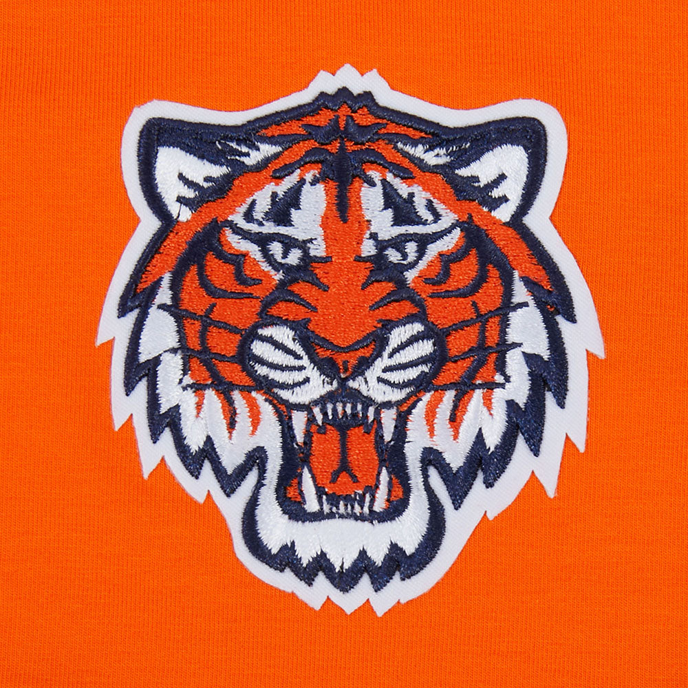 MLB DETROIT TIGERS CLASSIC CHENILLE ROBE MOULANTE POUR FEMME (ORANGE)