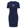 MLB DETROIT TIGERS CLASSIC ROBE MOULANTE POUR FEMME (MARINE MINUIT)
