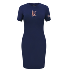 MLB DETROIT TIGERS CLASSIC ROBE MOULANTE POUR FEMME (MARINE MINUIT)