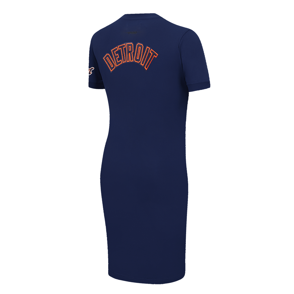 MLB DETROIT TIGERS CLASSIC ROBE MOULANTE POUR FEMME (MARINE MINUIT)