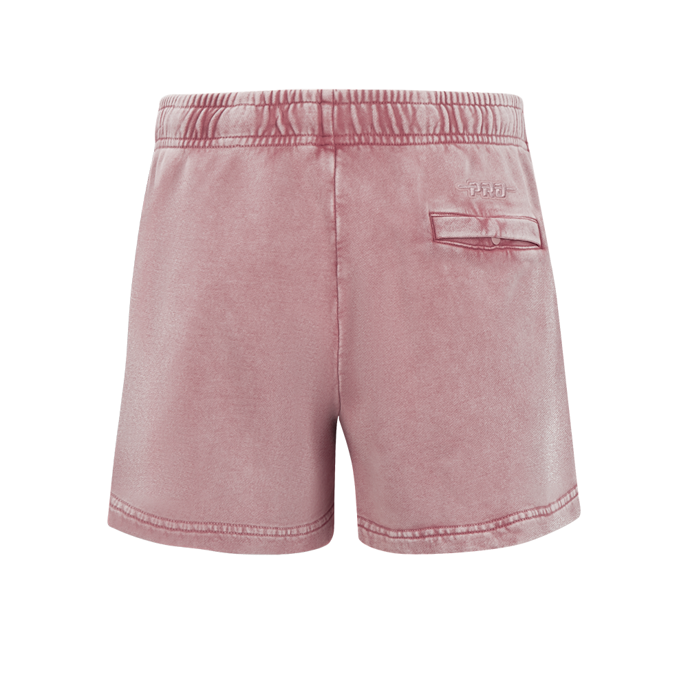 MLB DETROIT TIGERS WASHED CLASSIC SHORT EN MOLLETON FRANÇAIS DÉLAVÉ À L'ENZYME POUR FEMME (MAUVE DÉLAVÉ)