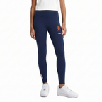 MLB DETROIT TIGERS CLASSIC CHENILLE LEGGING EN JERSEY ÉPAIS POUR FEMME (MARINE MINUIT)