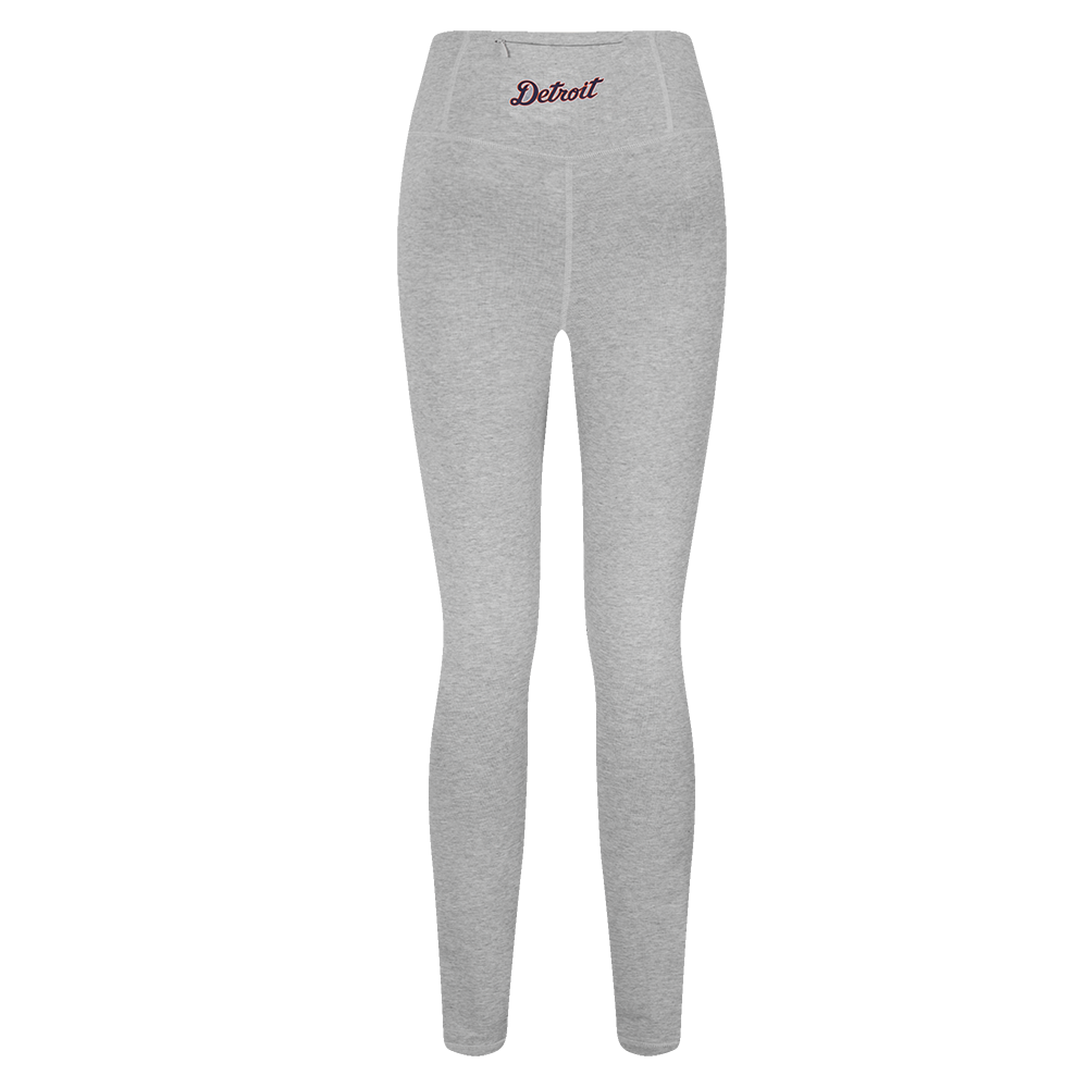 MLB DETROIT TIGERS LEGGING MASHUP EN JERSEY POUR FEMME (GRIS CHINÉ)