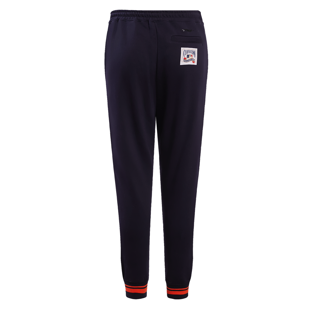 MLB DETROIT TIGERS RETRO CLASSIC WOMEN'S RIB SWEATPANT (MIDNIGHT NAVY/ORANGE/ MIDNIGHT)