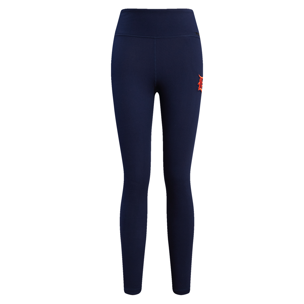 MLB DETROIT TIGERS RETRO CLASSIC WOMEN'S JERSEY LEGGING (MIDNIGHT NAVY)