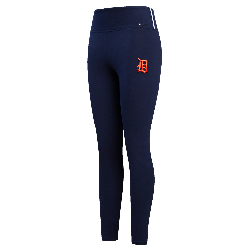 MLB DETROIT TIGERS RETRO CLASSIC WOMEN'S JERSEY LEGGING (MIDNIGHT NAVY)