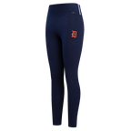 MLB DETROIT TIGERS RETRO CLASSIC WOMEN'S JERSEY LEGGING (MIDNIGHT NAVY)