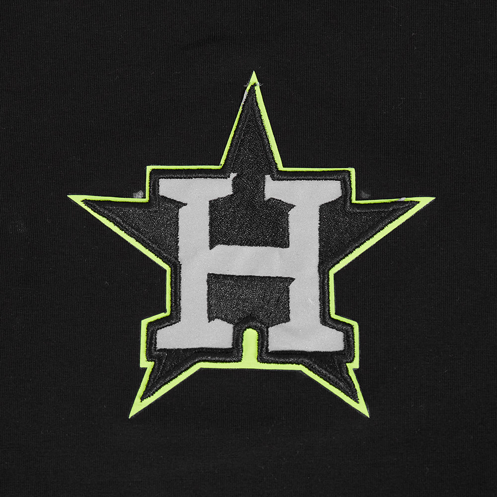 MLB HOUSTON ASTROS UNDER THE LIGHTS HAUT EN JERSEY SIMPLE POUR HOMME (NOIR)