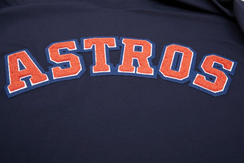 MLB HOUSTON ASTROS CLASSIC CHENILLE HAUT POUR HOMME (MARINE MINUIT)