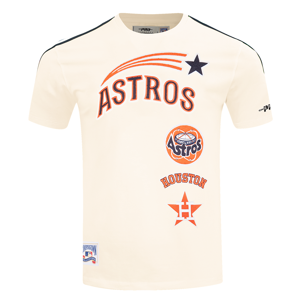 MLB HOUSTON ASTROS RETRO CLASSICS MEN'S TOP (EGGSHELL/MIDNIGHT NAVY)