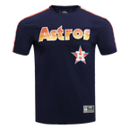 MLB HOUSTON ASTROS RETRO LOGO PRO TEAM MEN'S TAPING TOP (MIDNIGHT / ORANGE)