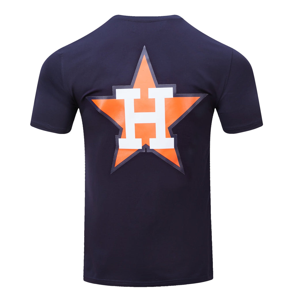 MLB HOUSTON ASTROS RETRO LOGO PRO TEAM MEN'S TAPING TOP (MIDNIGHT / ORANGE)