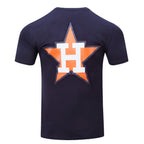 MLB HOUSTON ASTROS RETRO LOGO PRO TEAM MEN'S TAPING TOP (MIDNIGHT / ORANGE)
