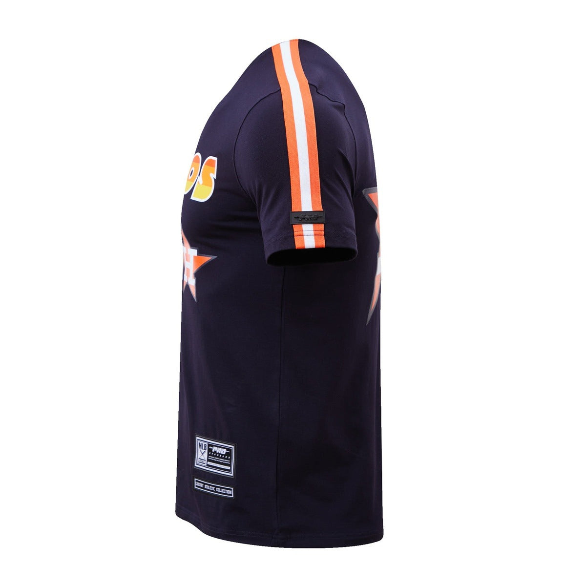 MLB HOUSTON ASTROS RETRO LOGO PRO TEAM MEN'S TAPING TOP (MIDNIGHT / ORANGE)