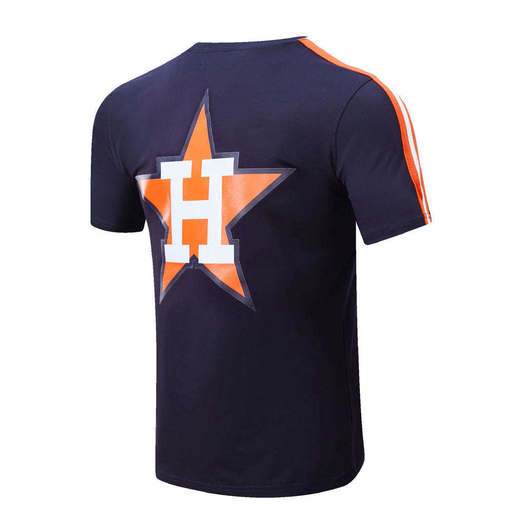 MLB HOUSTON ASTROS RETRO LOGO PRO TEAM MEN'S TAPING TOP (MIDNIGHT / ORANGE)