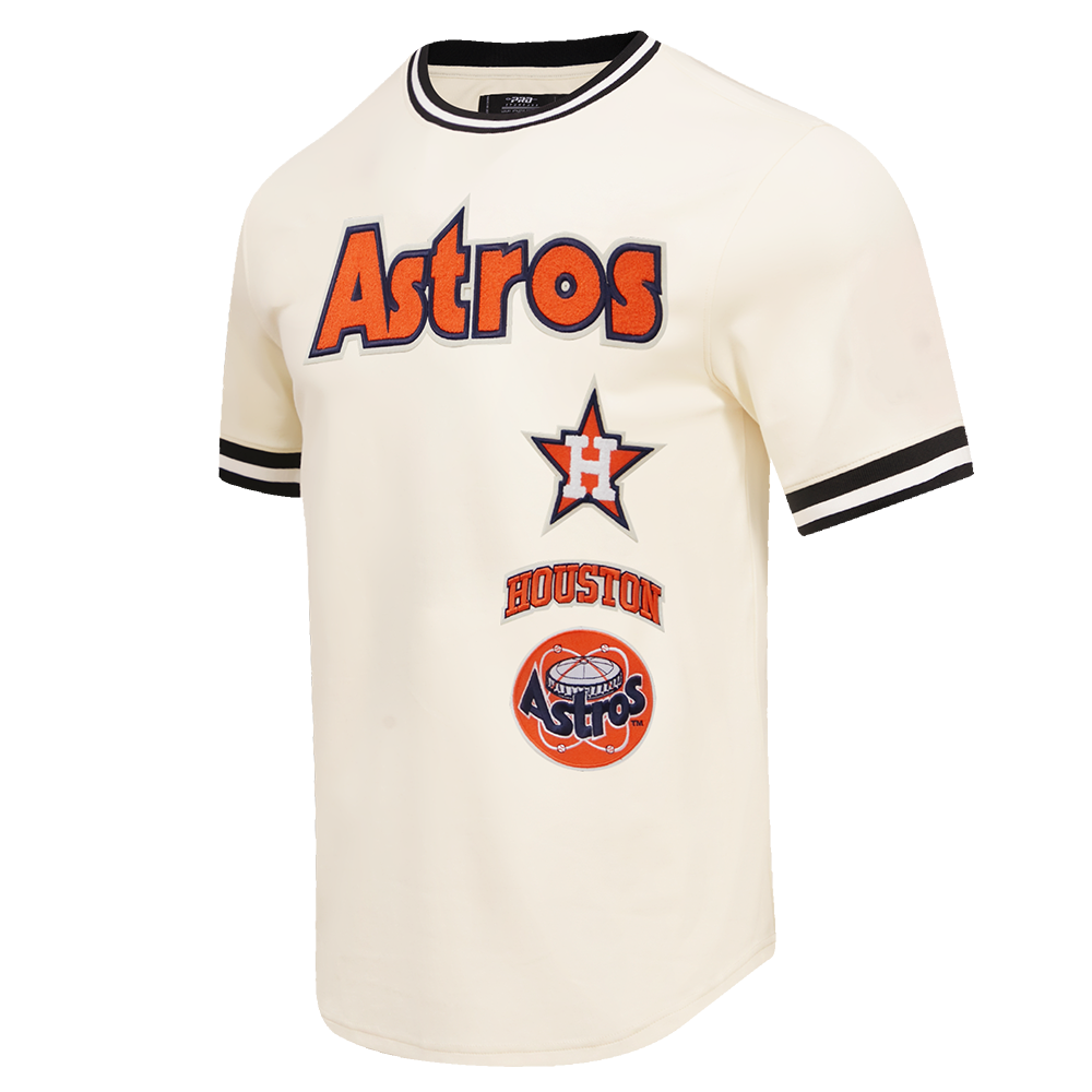 MLB HOUSTON ASTROS RETRO CLASSIC MEN'S TOP (EGGSHELL/ MIDNIGHT NAVY)