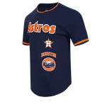 MLB HOUSTON ASTROS RETRO CLASSIC HAUT POUR HOMME (MARINE MINUIT/ORANGE/MARINE MINUIT)
