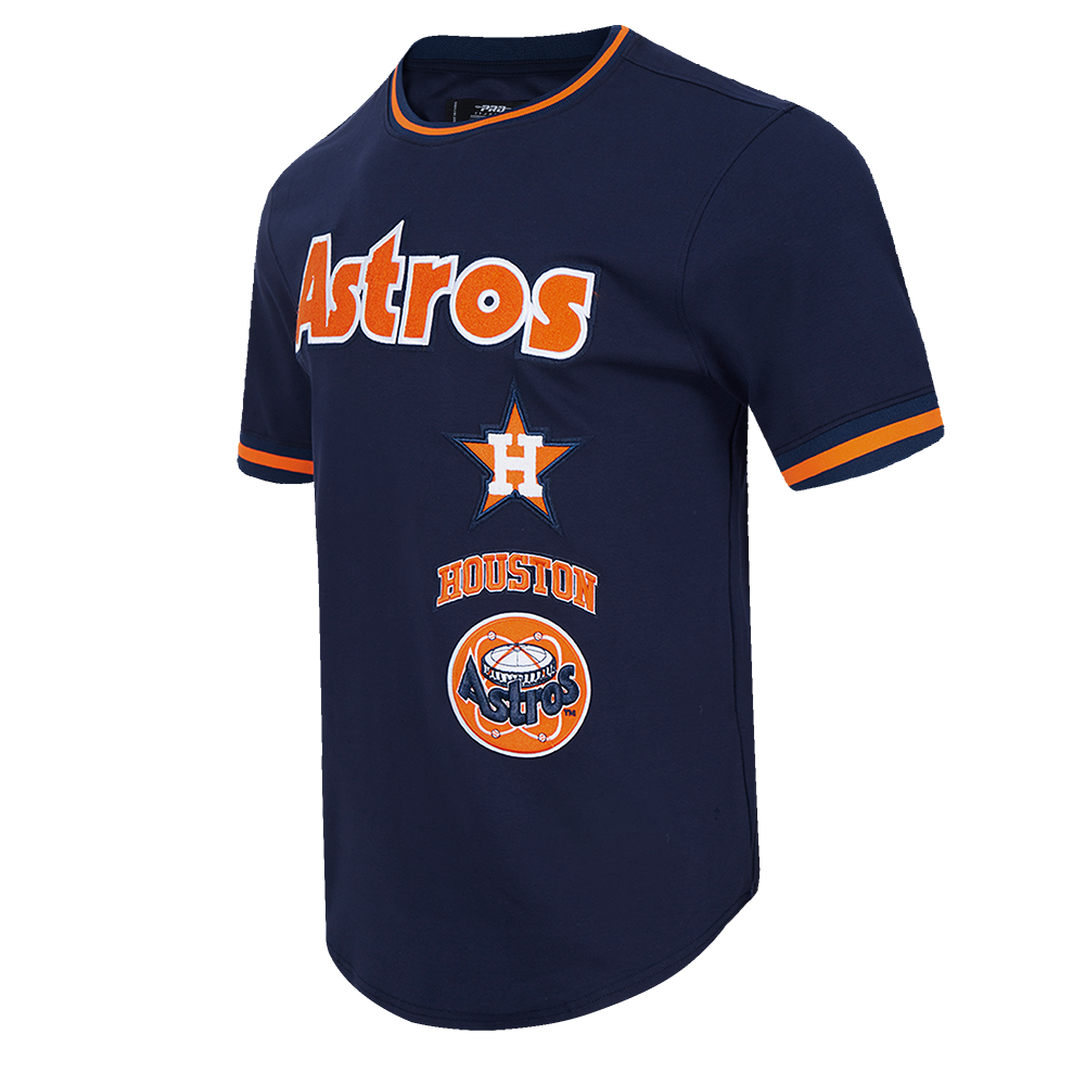 MLB HOUSTON ASTROS RETRO CLASSIC HAUT POUR HOMME (MARINE MINUIT/ORANGE/MARINE MINUIT)